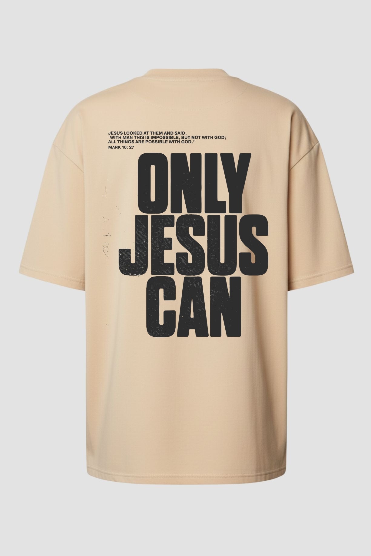 Oversized Suedine n. 187 - Only Jesus Can