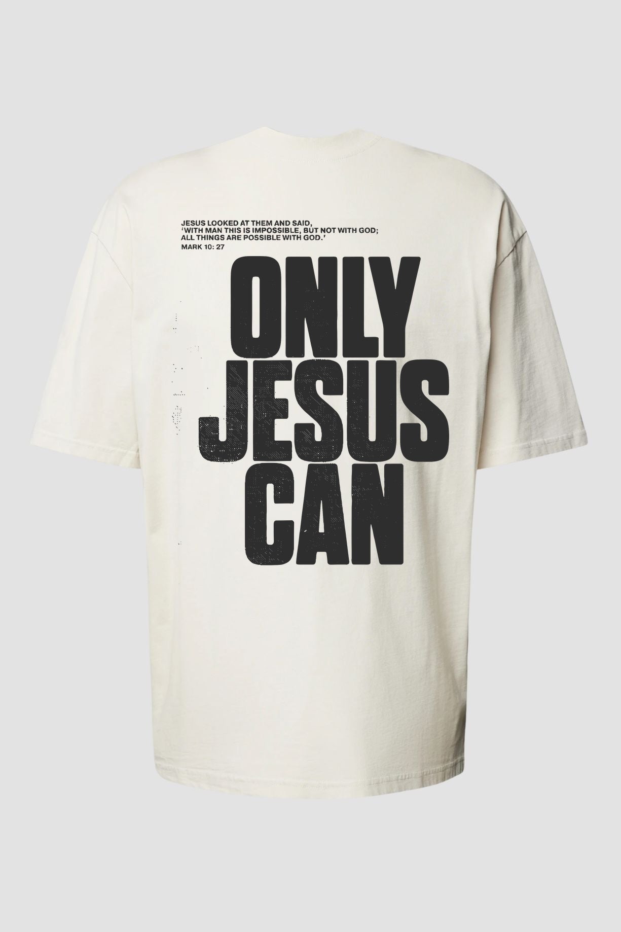 Oversized Suedine n. 187 - Only Jesus Can
