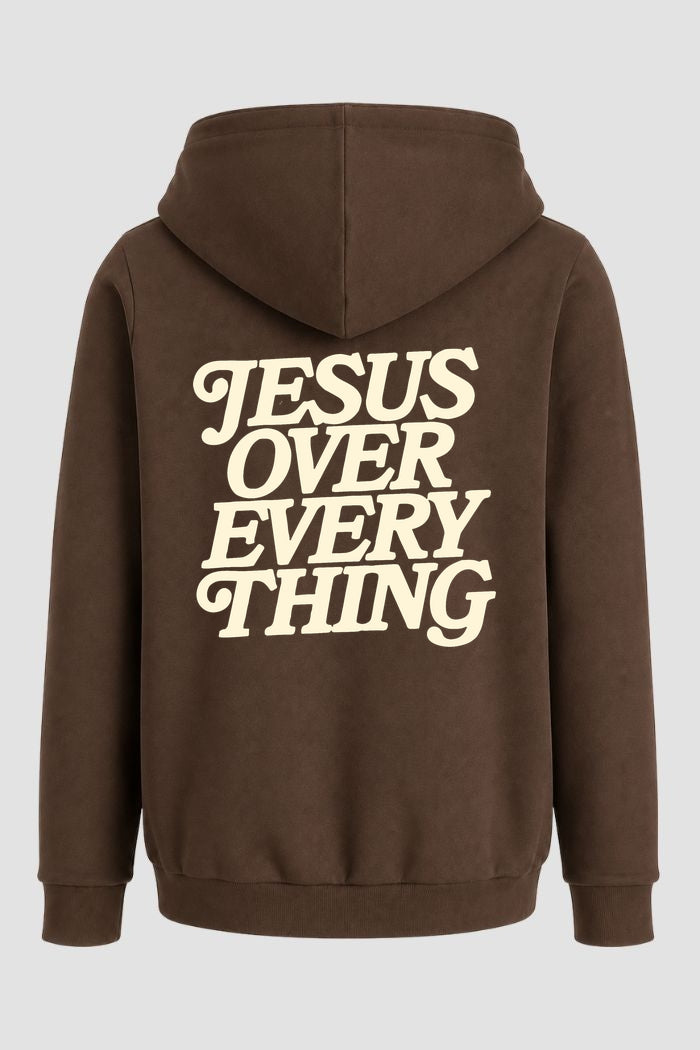 Moletom n. 189 - Jesus Over Every Thing