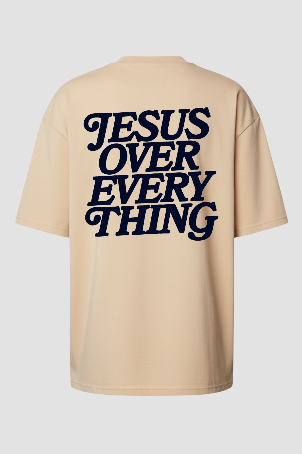 Oversized Suedine n. 189 - Jesus Over Every Thing