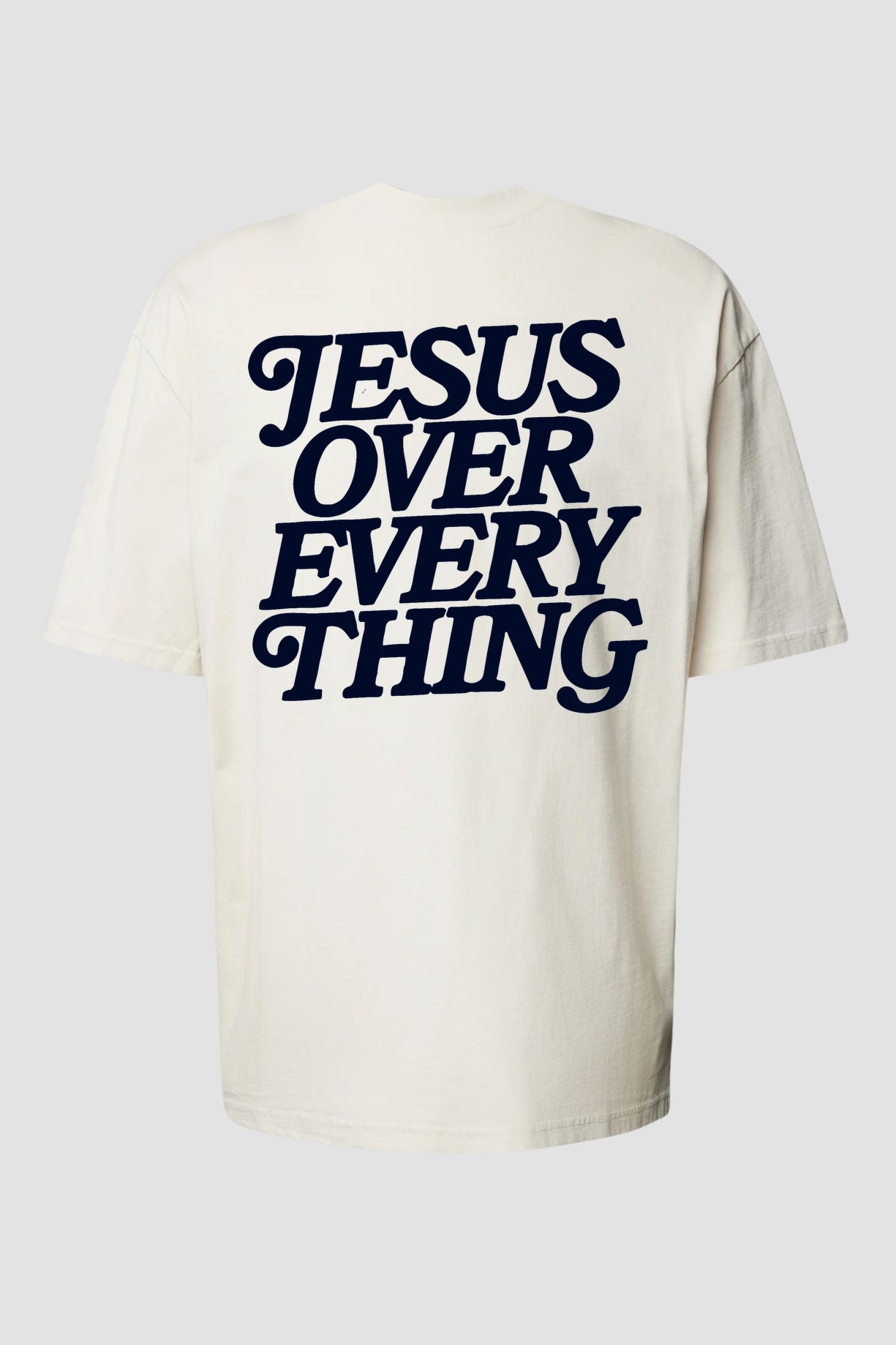 Oversized Suedine n. 189 - Jesus Over Every Thing