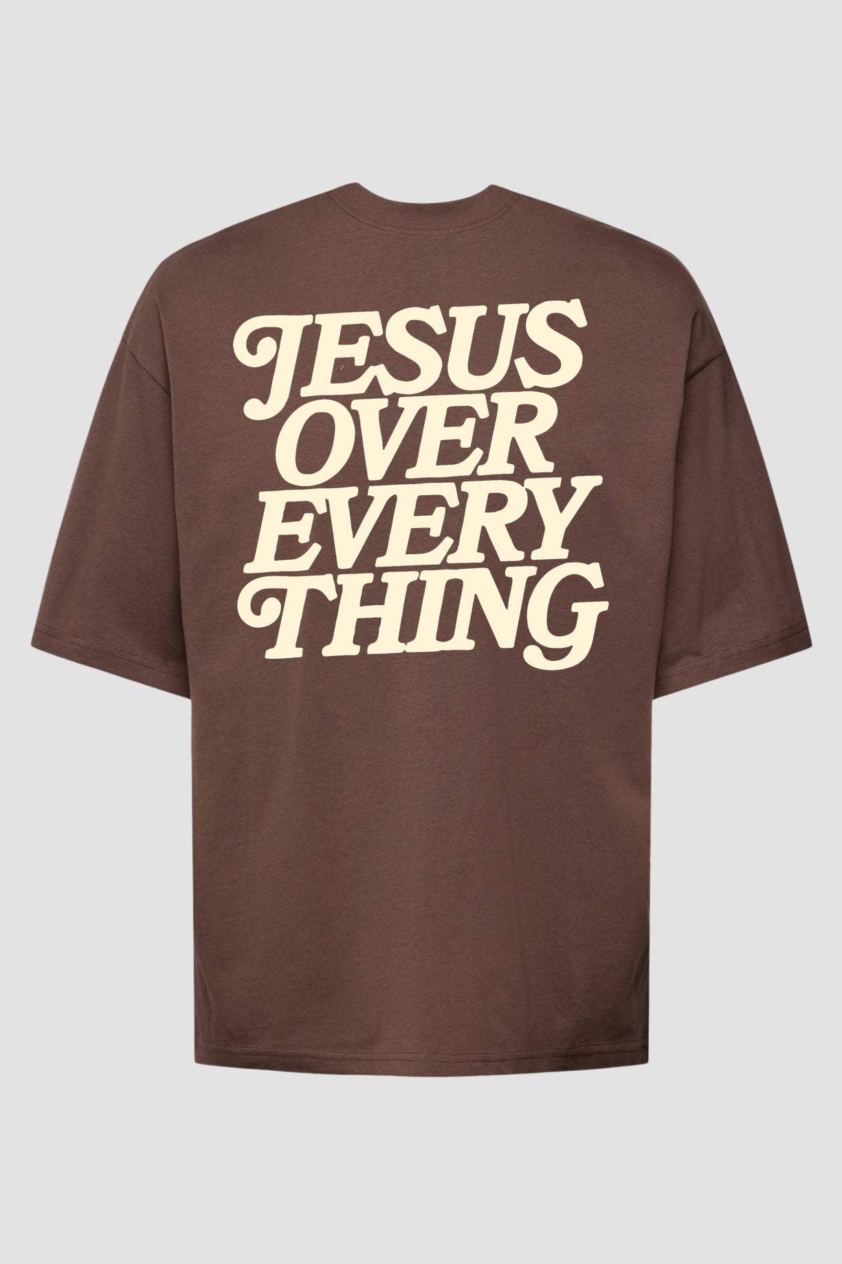 Oversized Suedine n. 189 - Jesus Over Every Thing