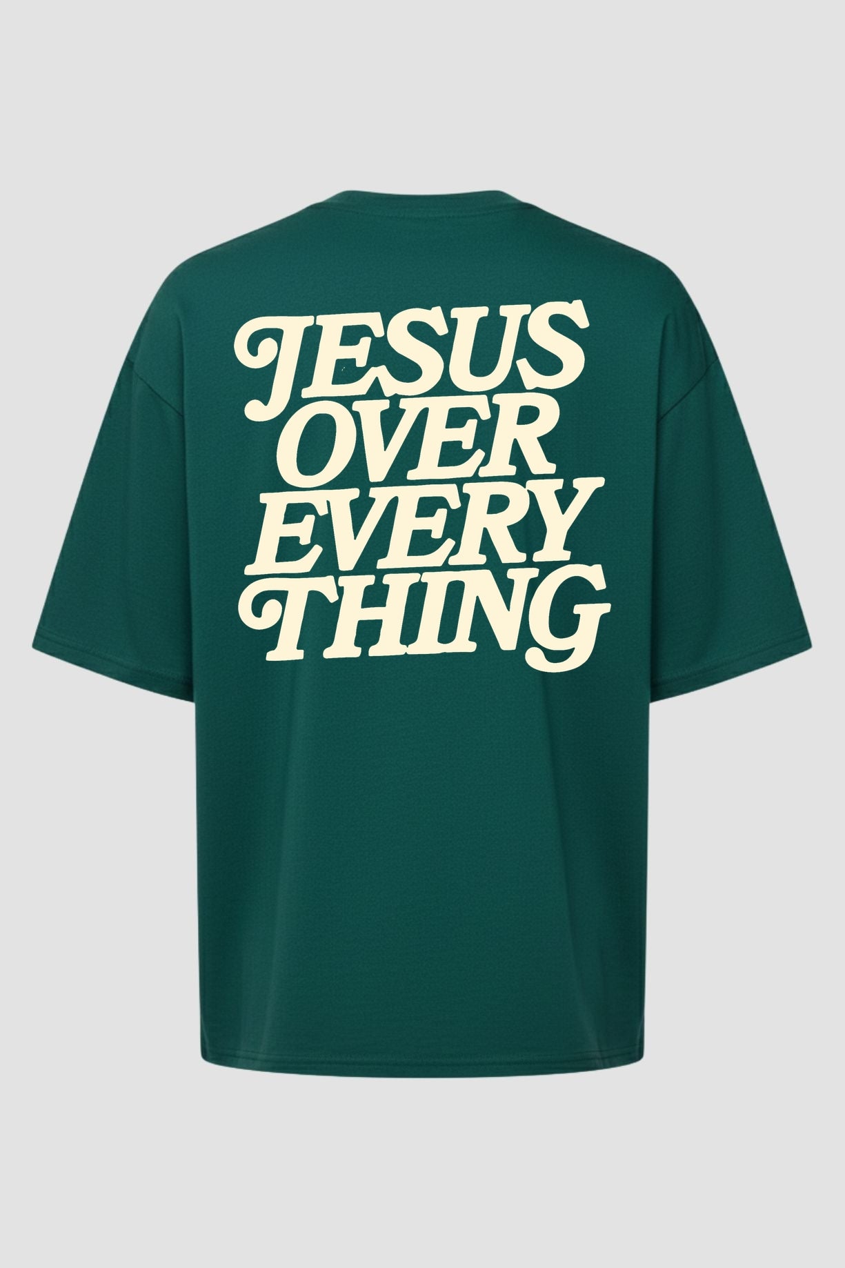 Oversized Suedine n. 189 - Jesus Over Every Thing