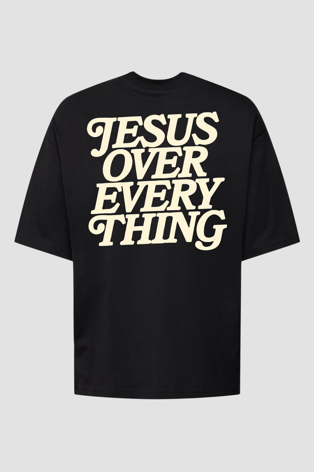 Oversized Suedine n. 189 - Jesus Over Every Thing