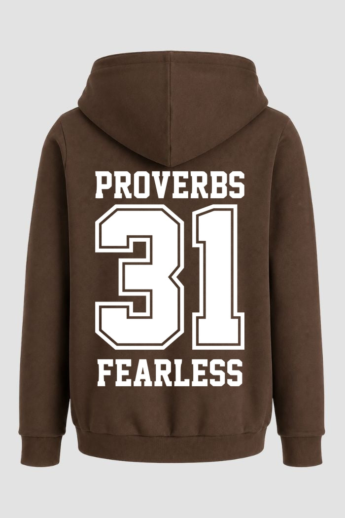 Moletom n. 204 - Proverbs 31 Fearless