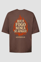 Oversized Suedine n. 208 - Que O Fogo Nunca Se Apague