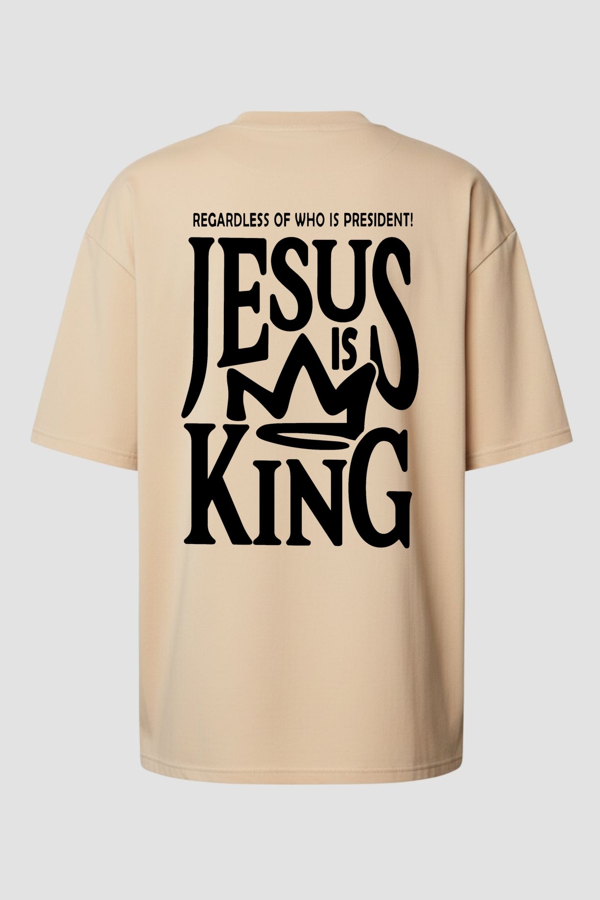 Oversized Suedine n. 209 - Jesus Is King Coroa