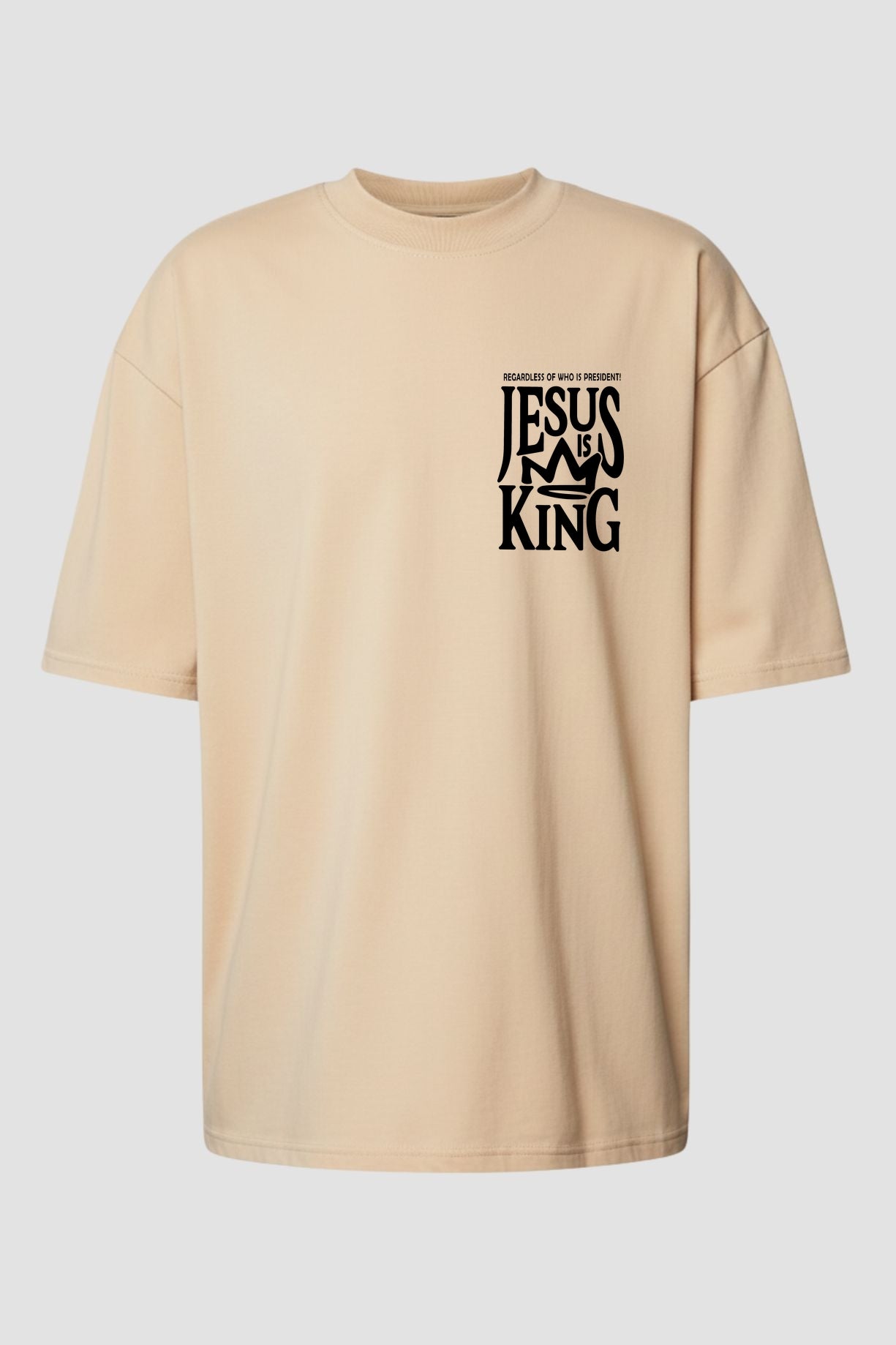 Oversized Suedine n. 209 - Jesus Is King Coroa