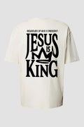 Oversized Suedine n. 209 - Jesus Is King Coroa