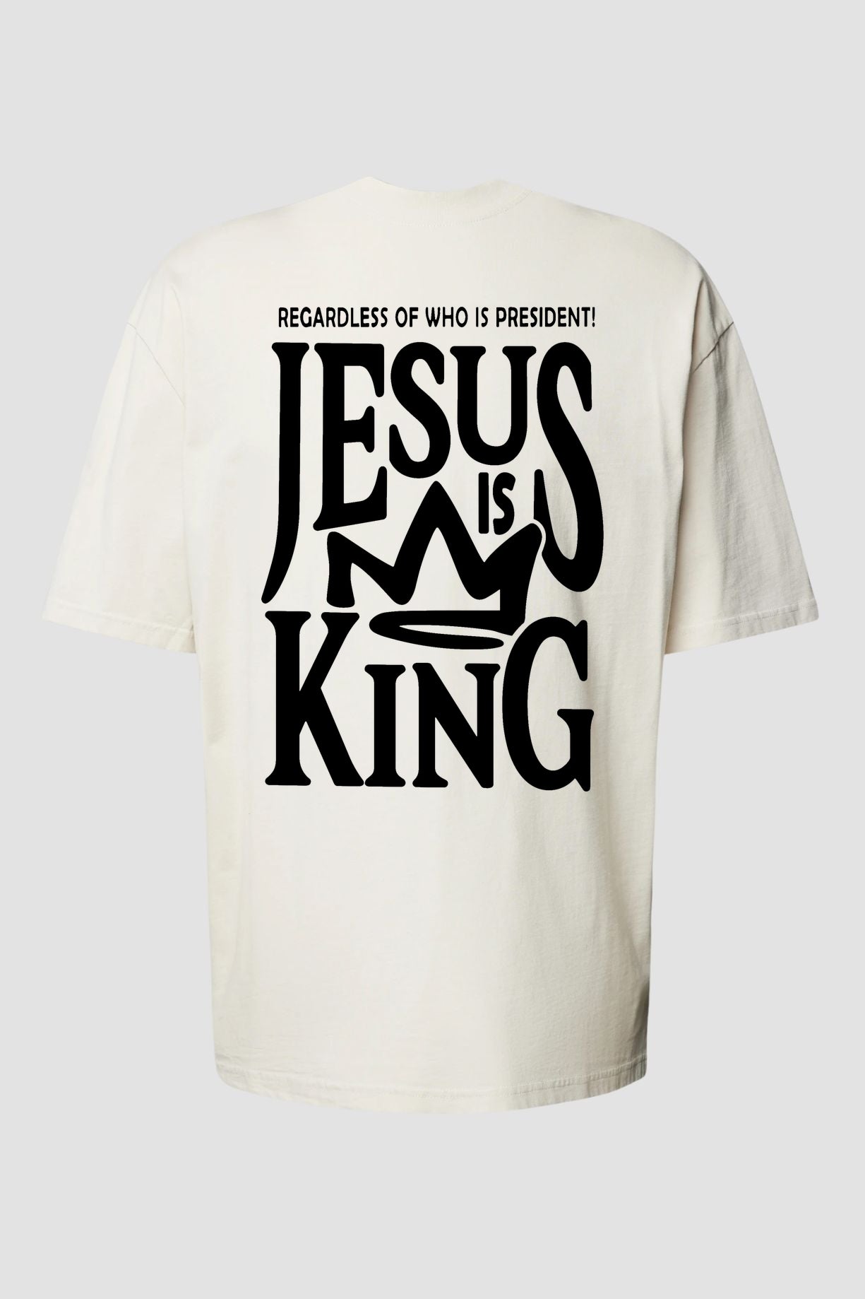Oversized Suedine n. 209 - Jesus Is King Coroa