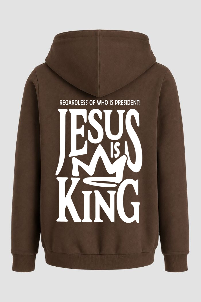 Moletom n. 209 - Jesus Is King Coroa
