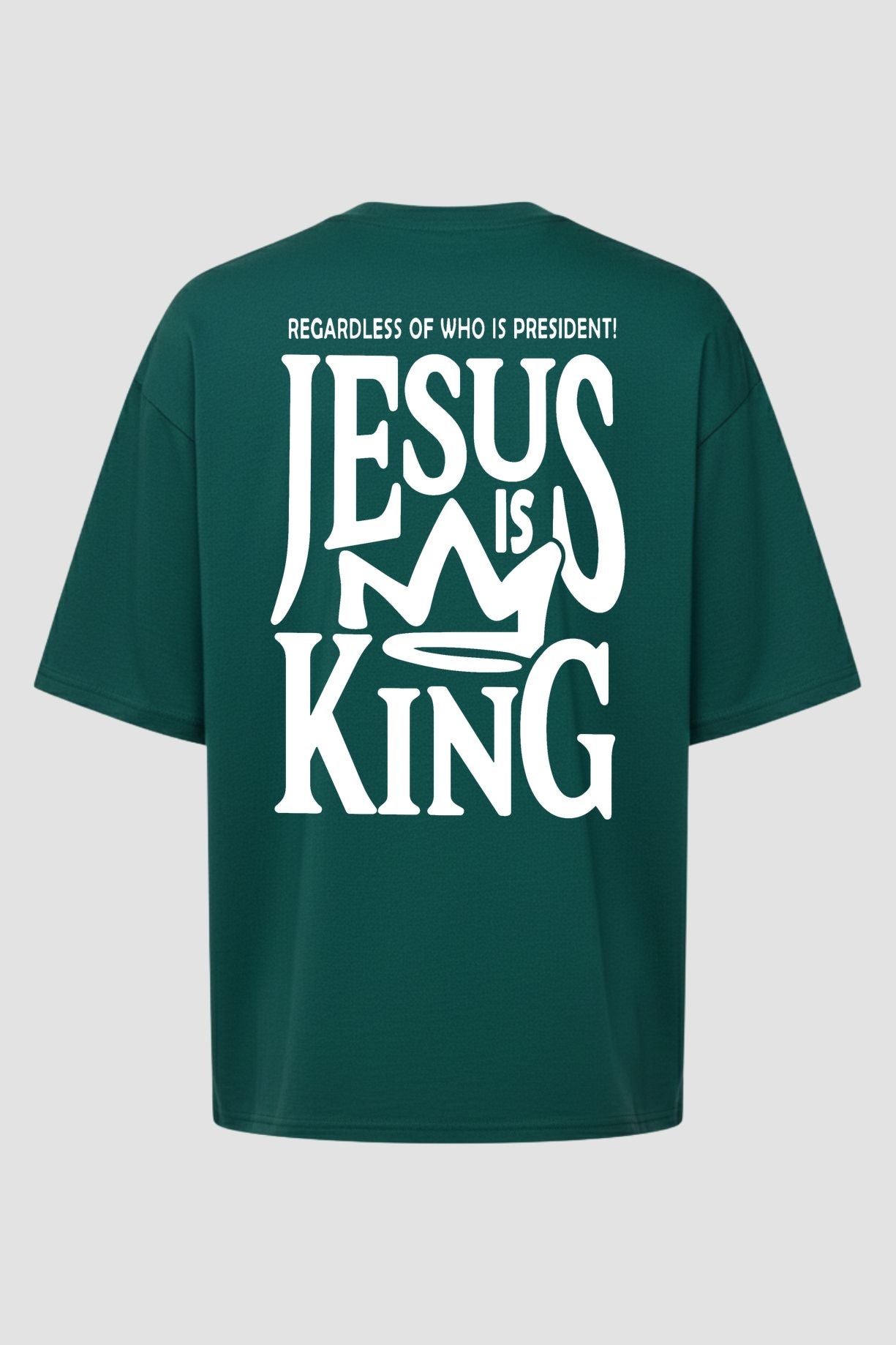 Oversized Suedine n. 209 - Jesus Is King Coroa
