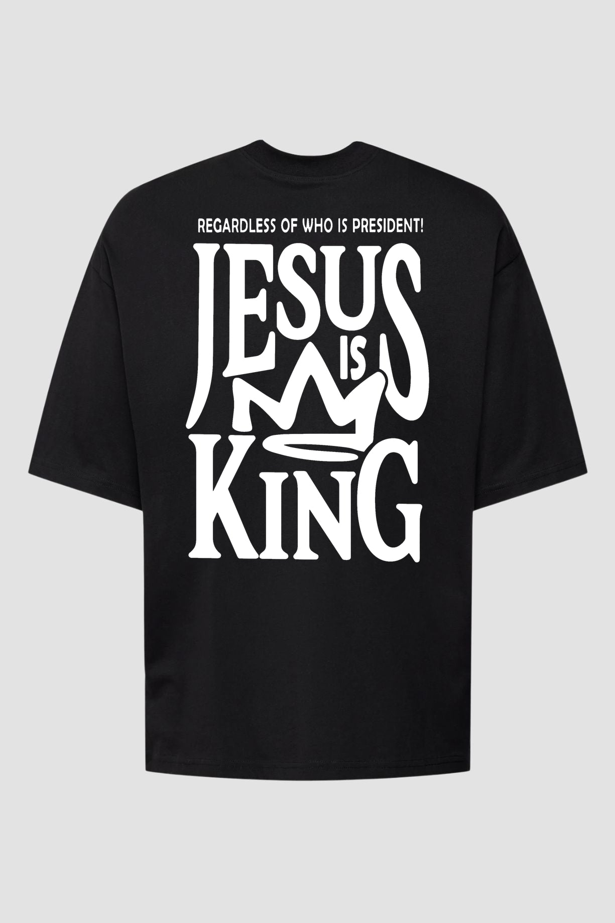 Oversized Suedine n. 209 - Jesus Is King Coroa