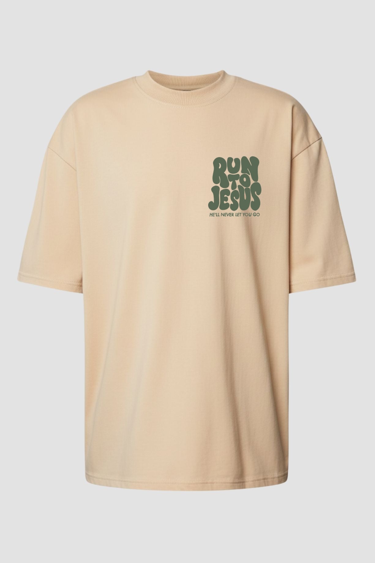 Oversized Suedine n. 213 - Run To Jesus