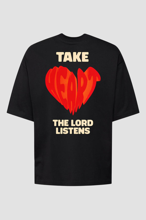 Oversized Suedine n. 224 - Take Heart The Lord Listens