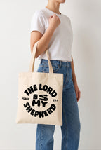Ecobag Cristã em Algodão Cru | 232 The Lord Is My Shepperd