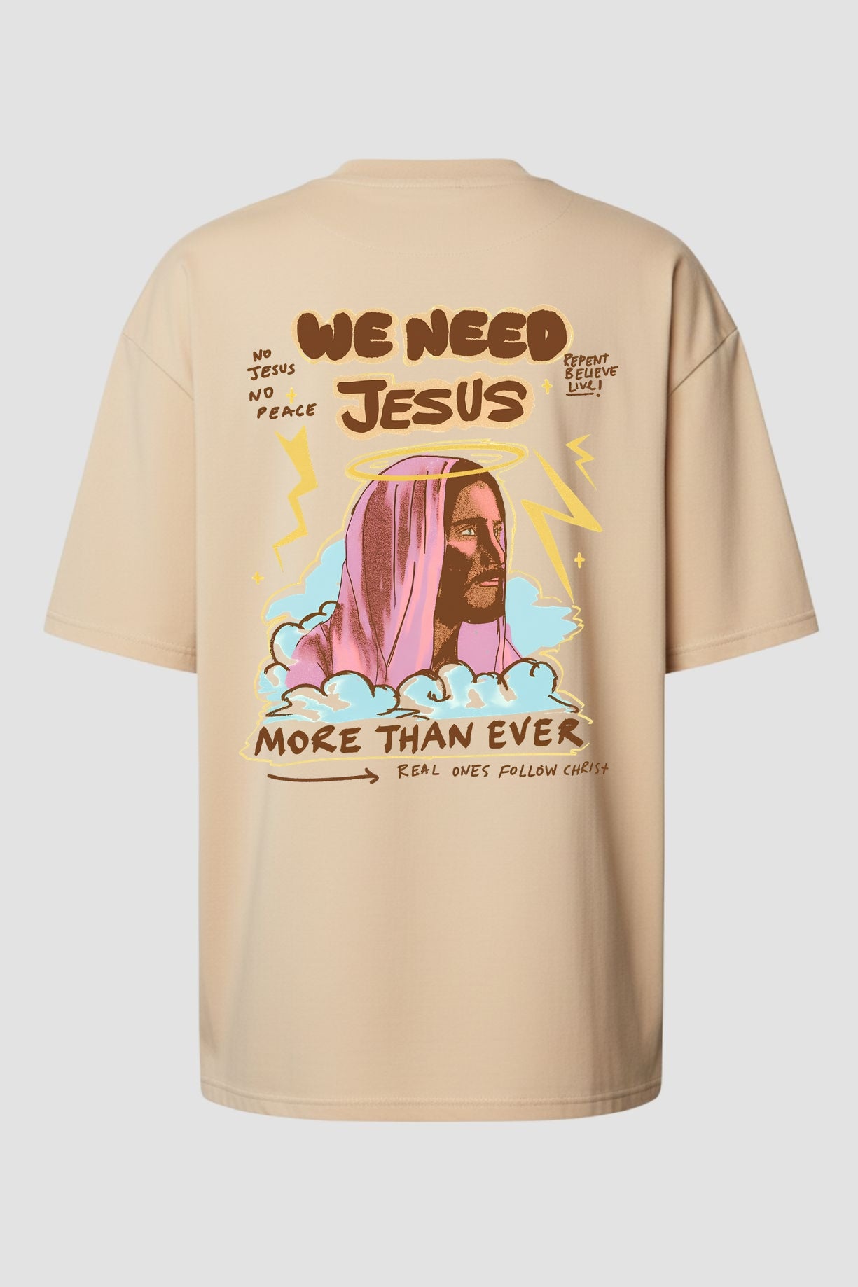 Oversized Suedine n. 246 - We Need Jesus