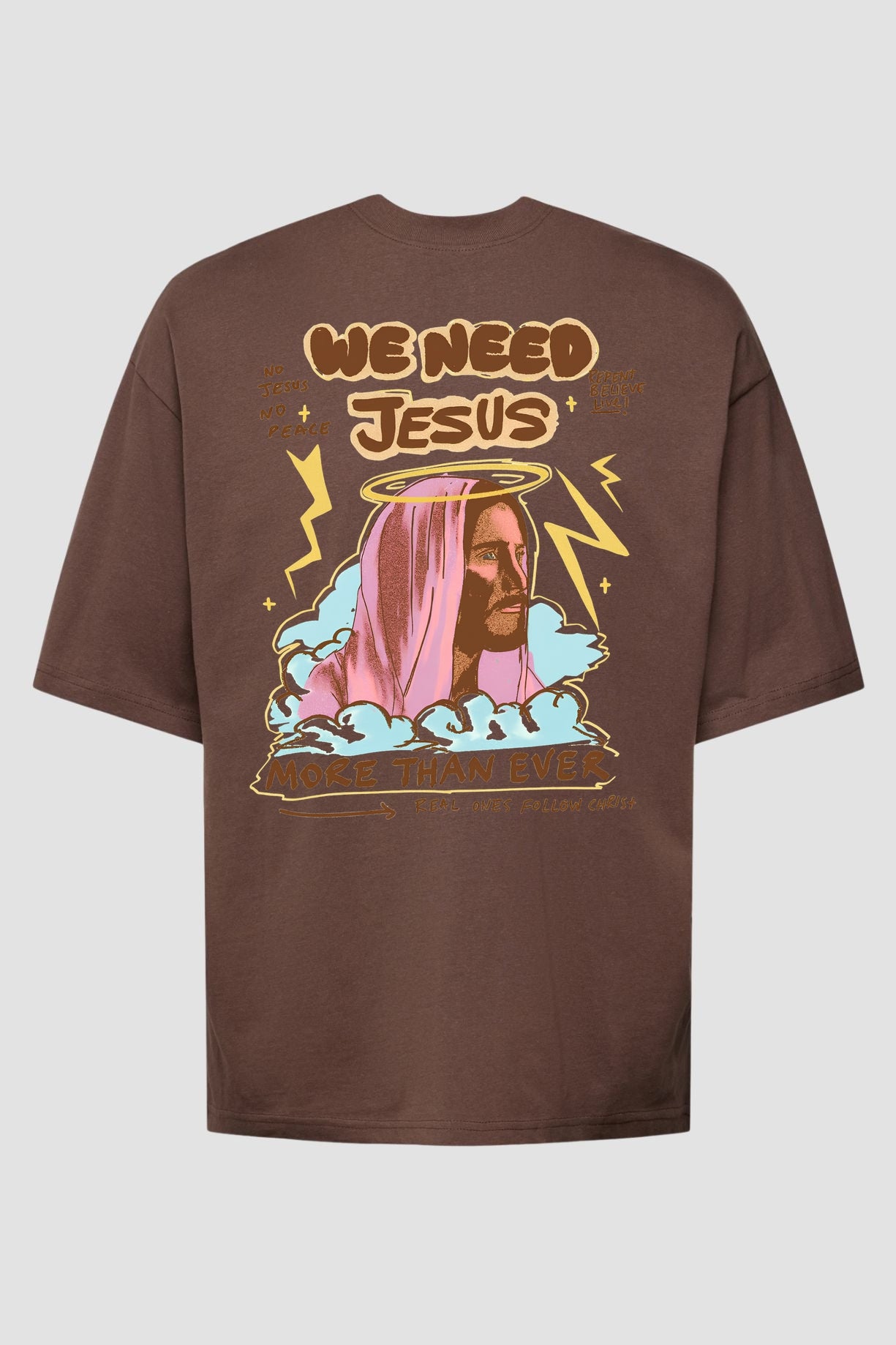 Oversized Suedine n. 246 - We Need Jesus