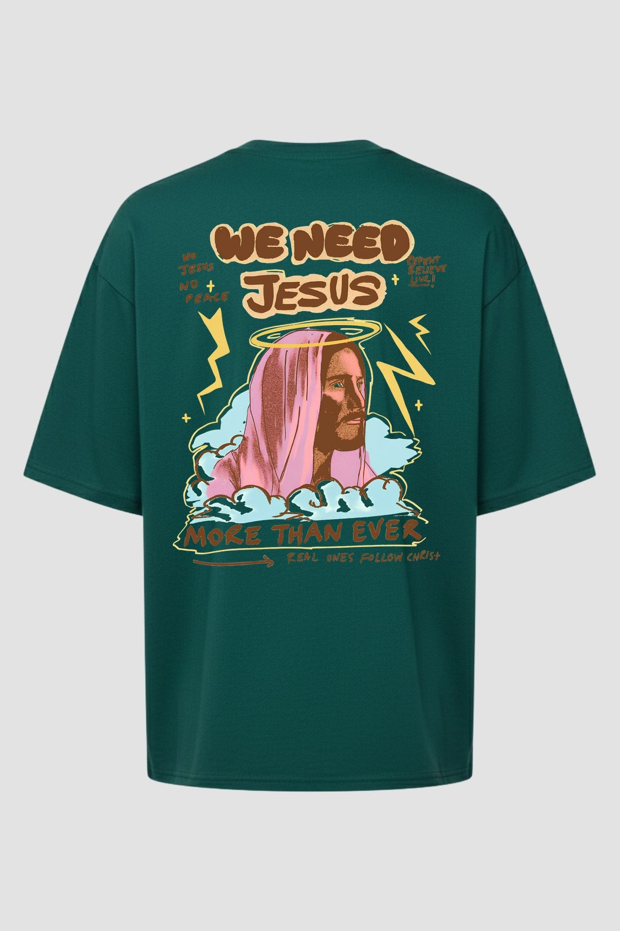 Oversized Suedine n. 246 - We Need Jesus