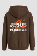 Moletom n. 250 - With Jesus All Things Are Possible