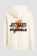 Moletom n. 250 - With Jesus All Things Are Possible