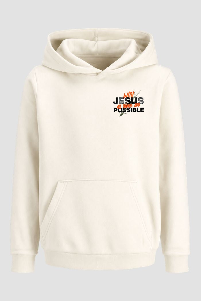 Moletom n. 250 - With Jesus All Things Are Possible
