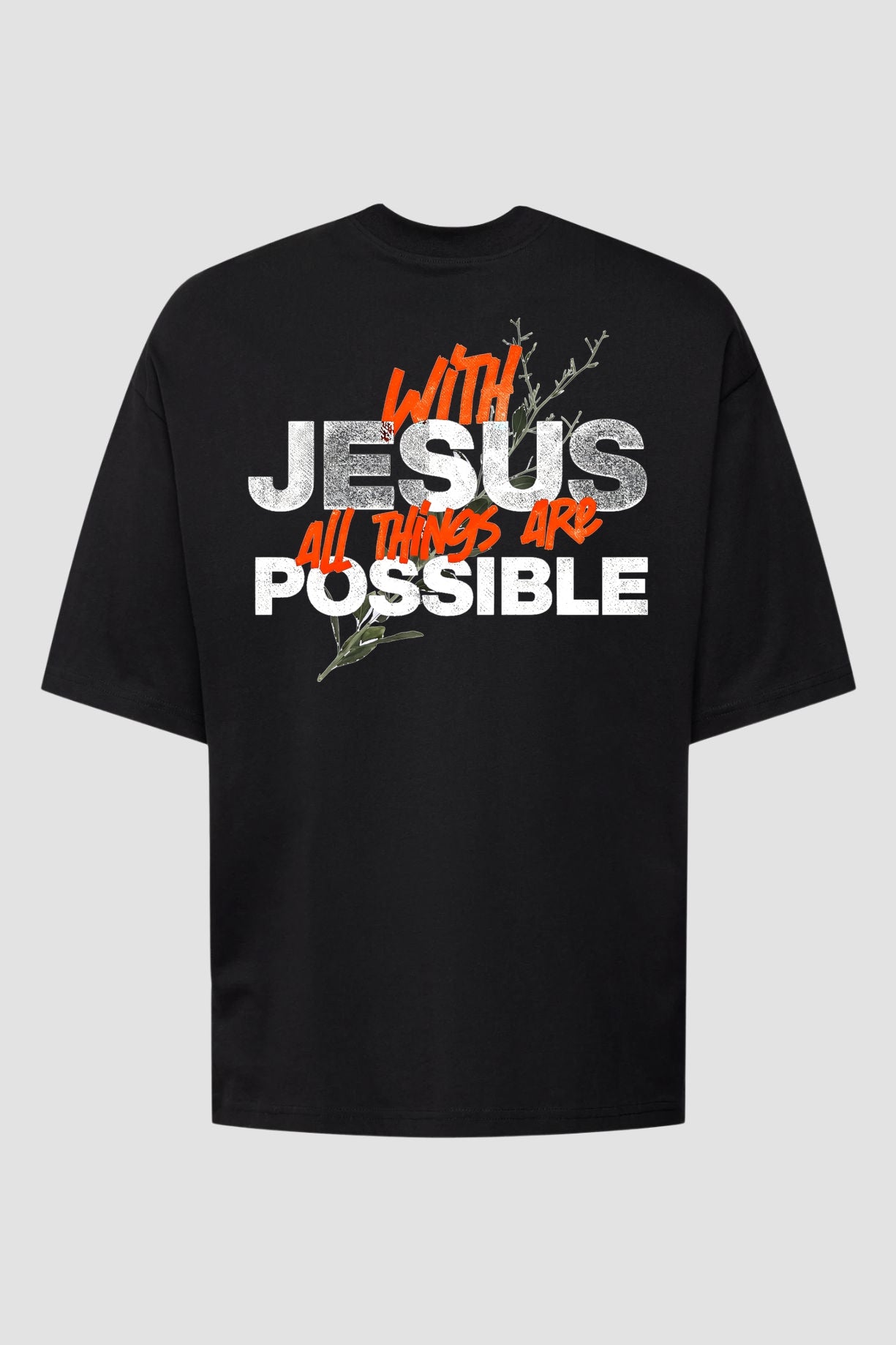 Oversized Suedine n. 250 - With Jesus All Things Are Possible