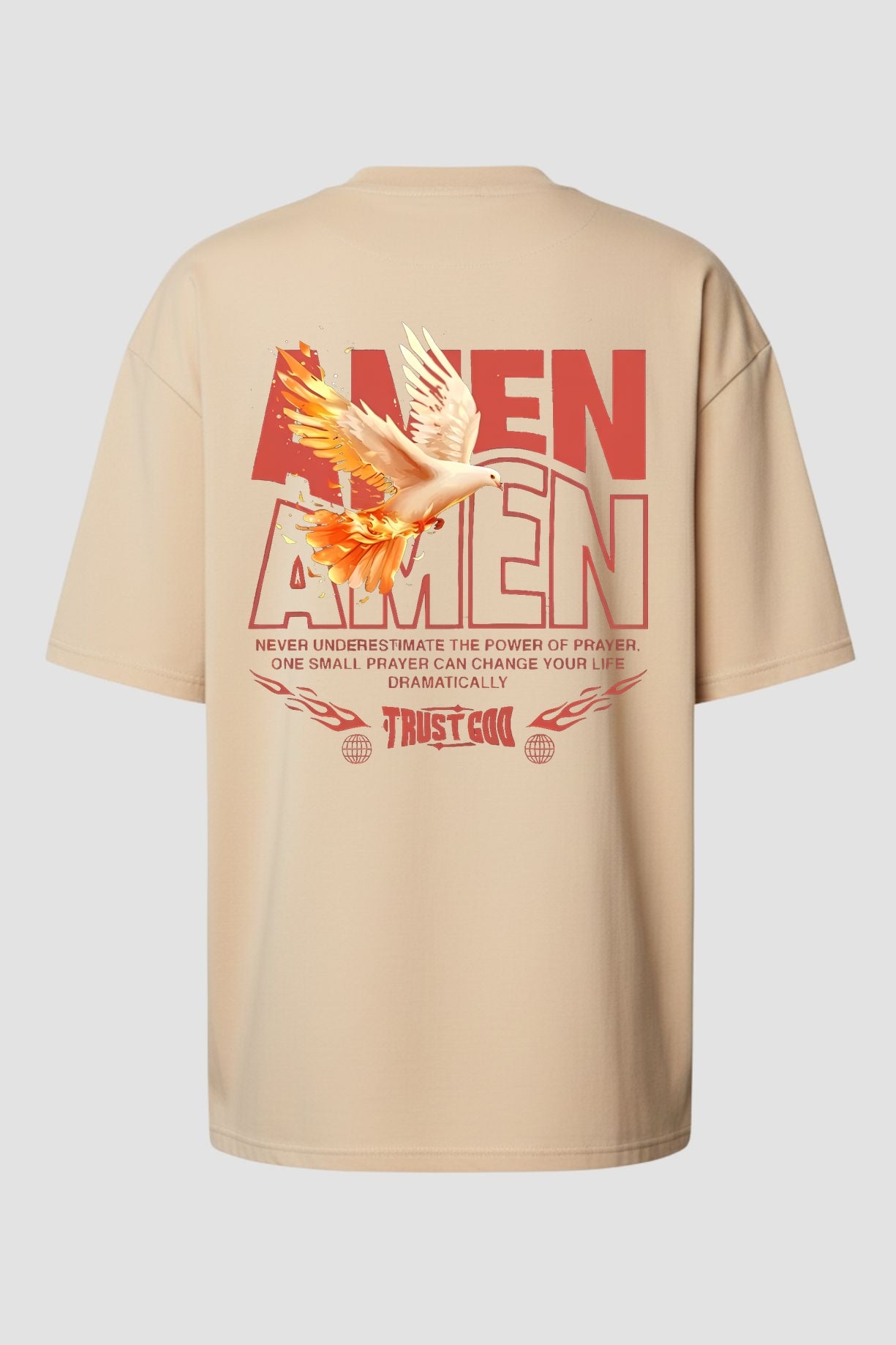 Oversized Suedine n. 254 - Amen Amen Fire Dove