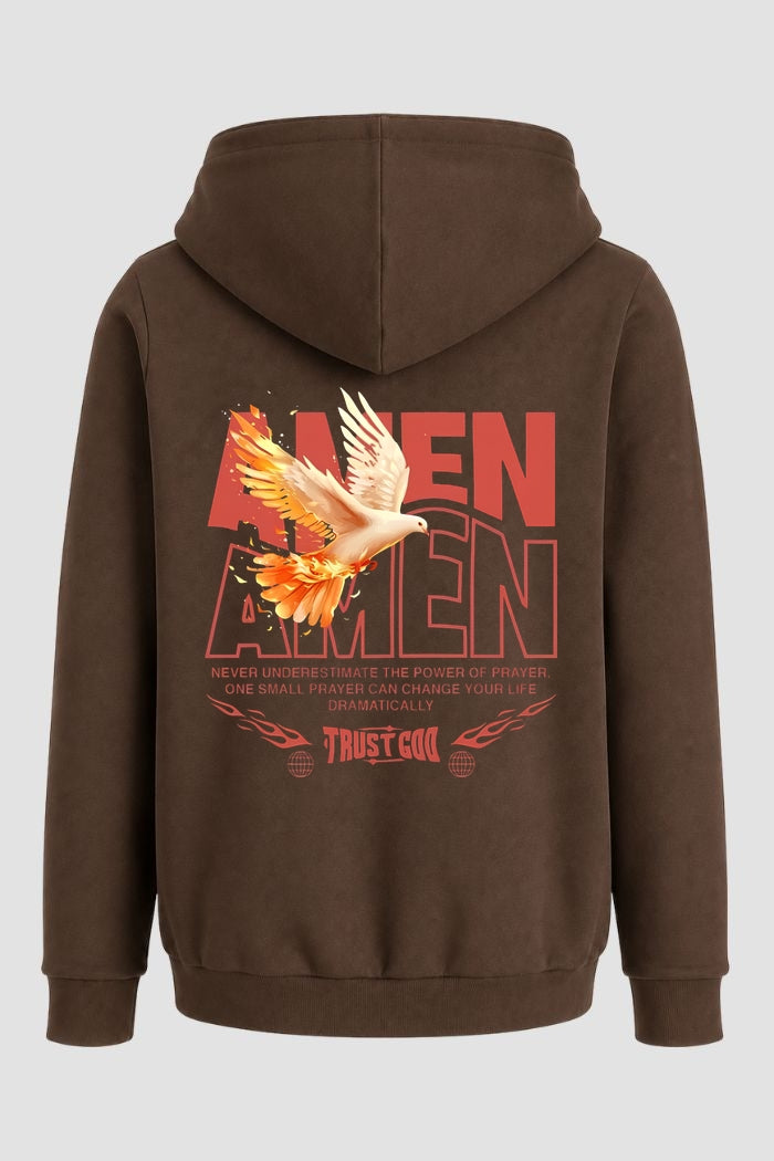 Moletom n. 254 - Amen Amen Fire Dove