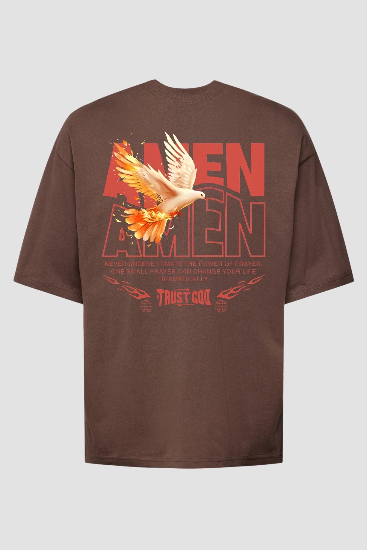 Oversized Suedine n. 254 - Amen Amen Fire Dove