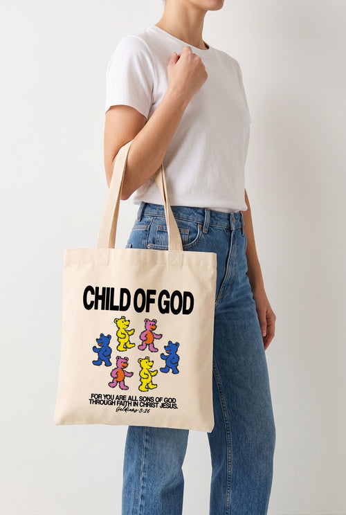 Ecobag Cristã em Algodão Cru | 27 Child Of God