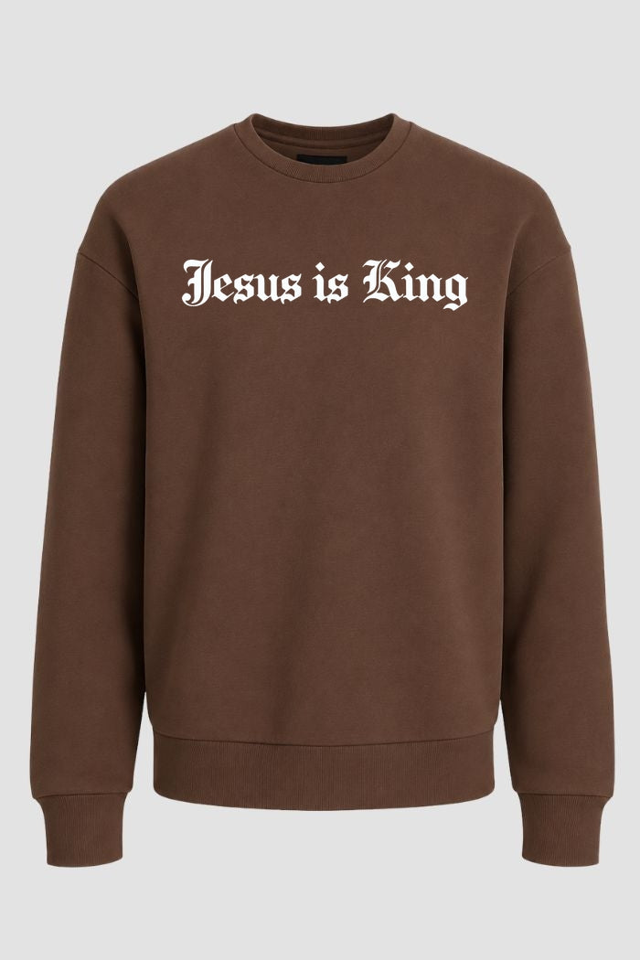 Moletom Gola Redonda n. 2 - Jesus Is King