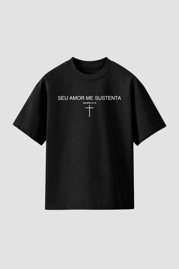 Camiseta Regular Fit n.502 - Seu Amor Me Sustenta