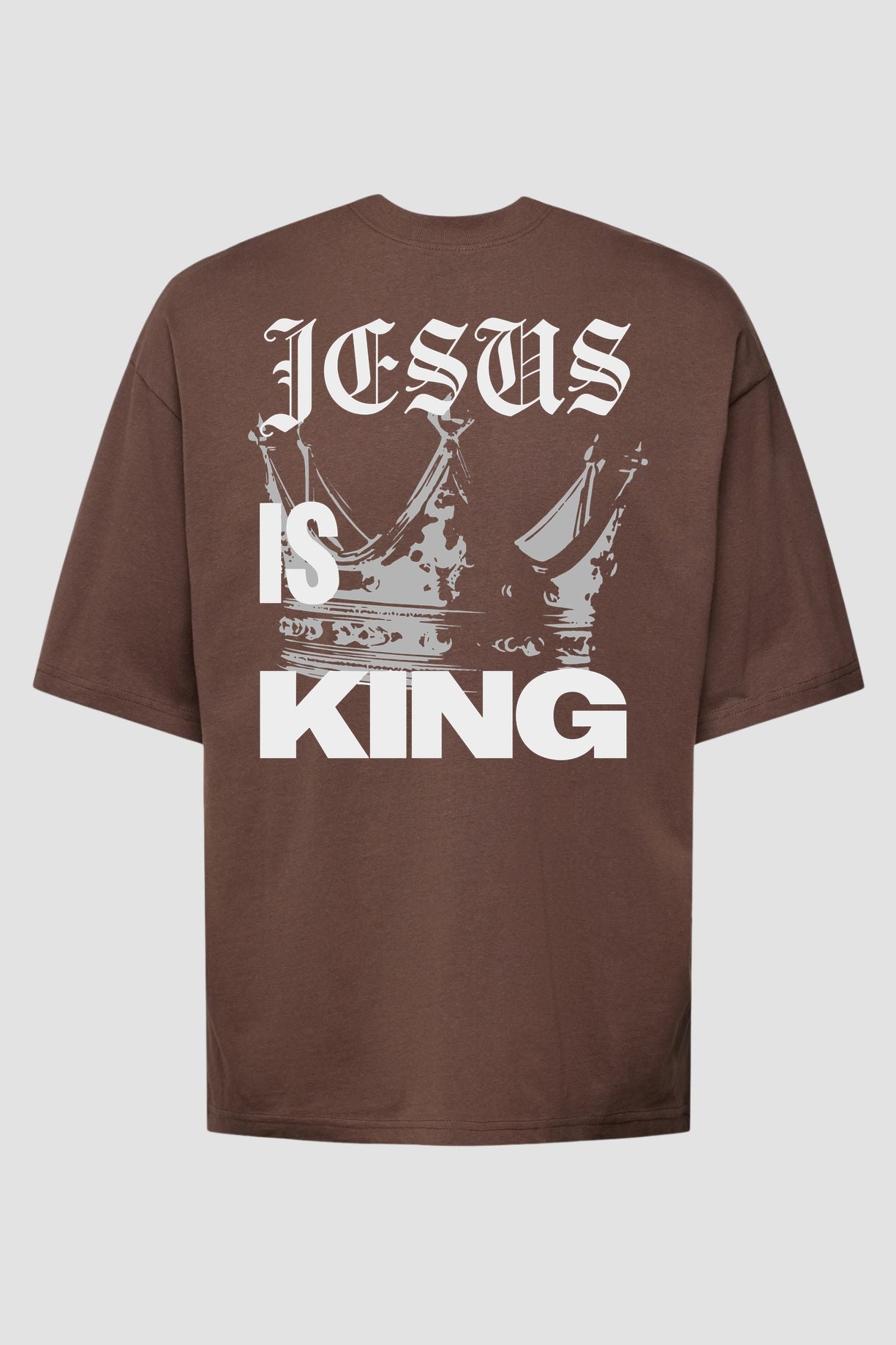 Oversized Suedine n. 3 - Jesus Is King Coroa