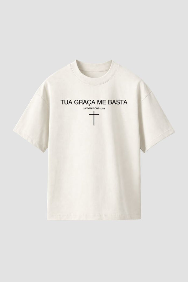 Camiseta Regular Fit n.501 - A Tua Graça Me Basta