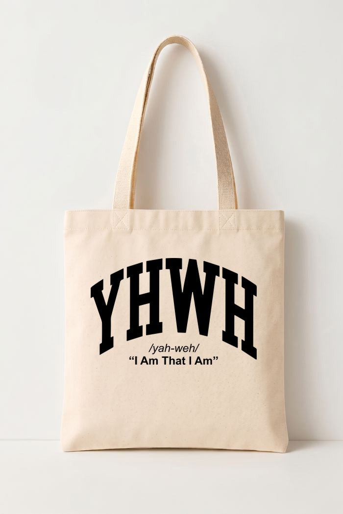 Ecobag Cristã em Algodão Cru | 308 YHWH