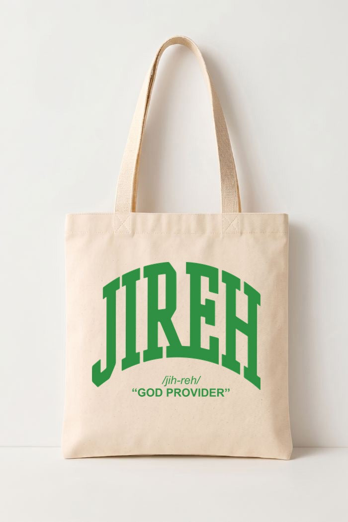 Ecobag Cristã em Algodão Cru | 309 Jireh