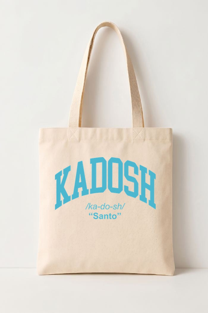 Ecobag Cristã em Algodão Cru | 310 Kadosh