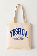 Ecobag Cristã em Algodão Cru | 312 Yeshua