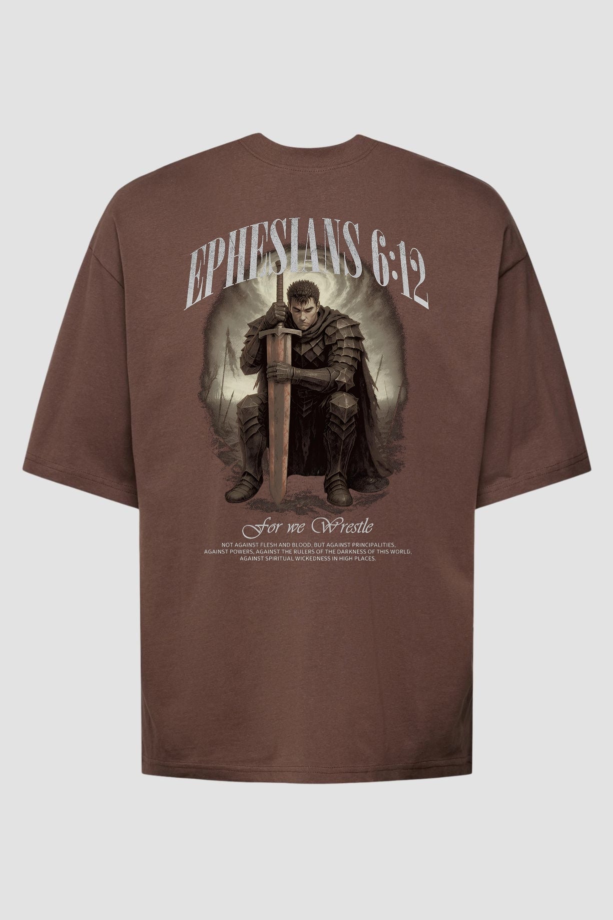 Oversized Suedine n. 35 - Ephesians 6:12