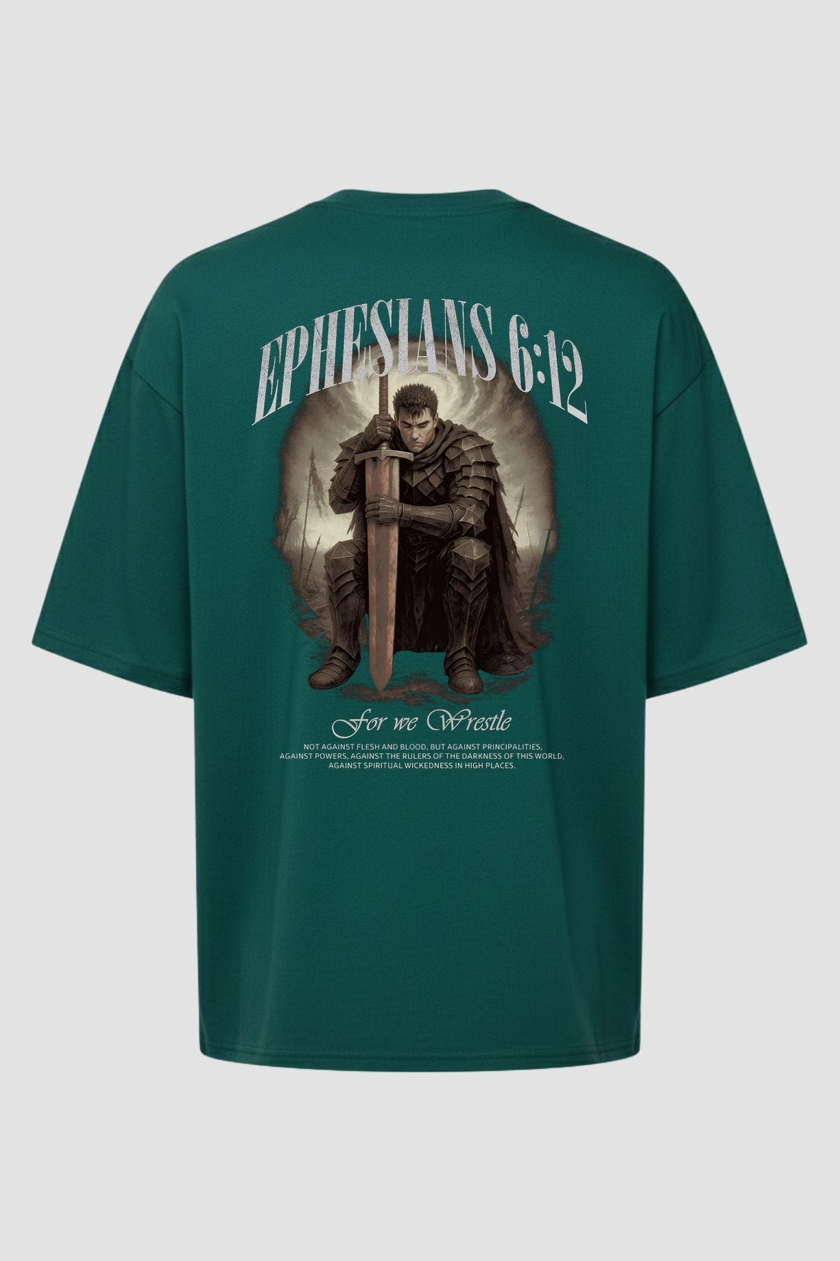 Oversized Suedine n. 35 - Ephesians 6:12