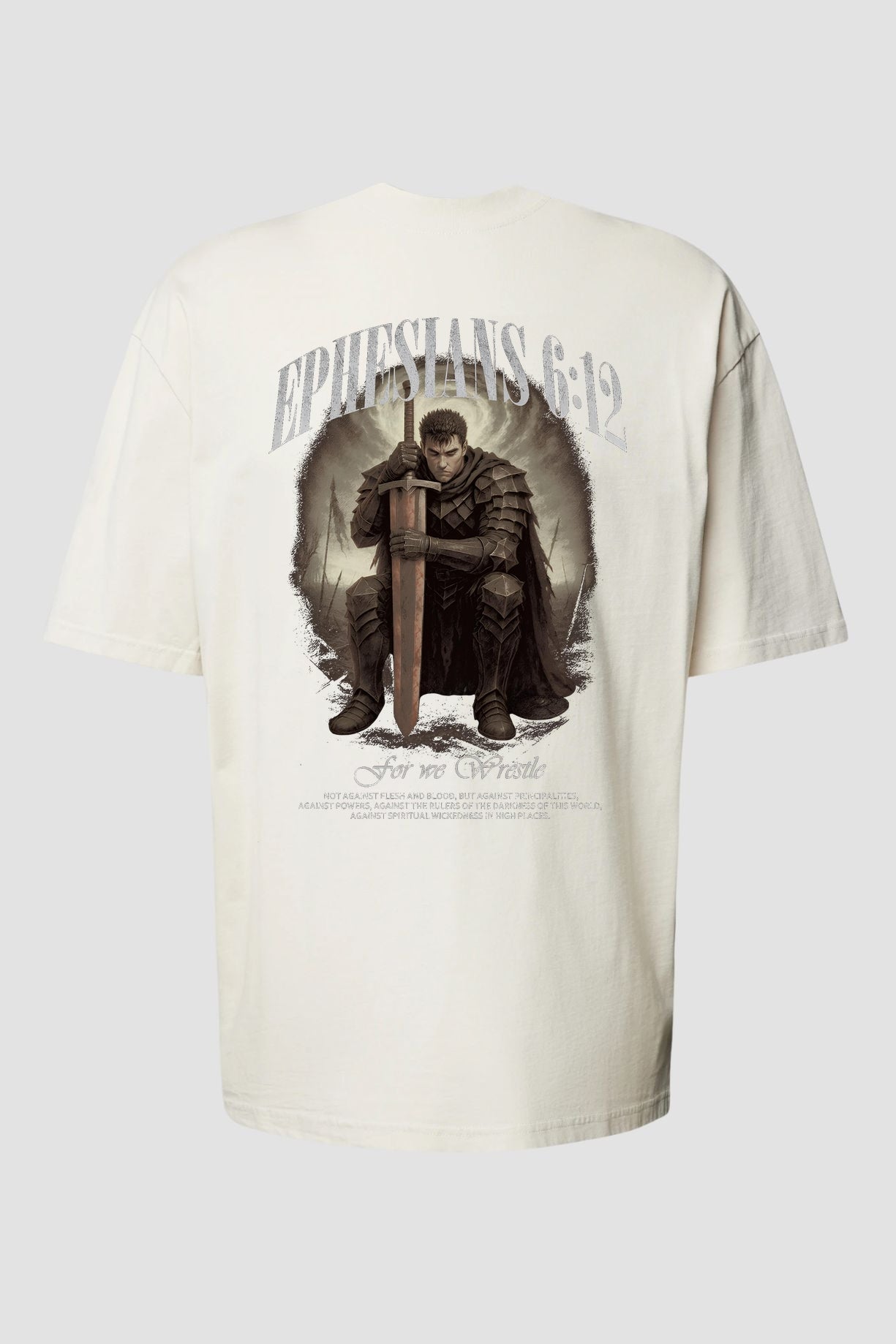 Oversized Suedine n. 35 - Ephesians 6:12