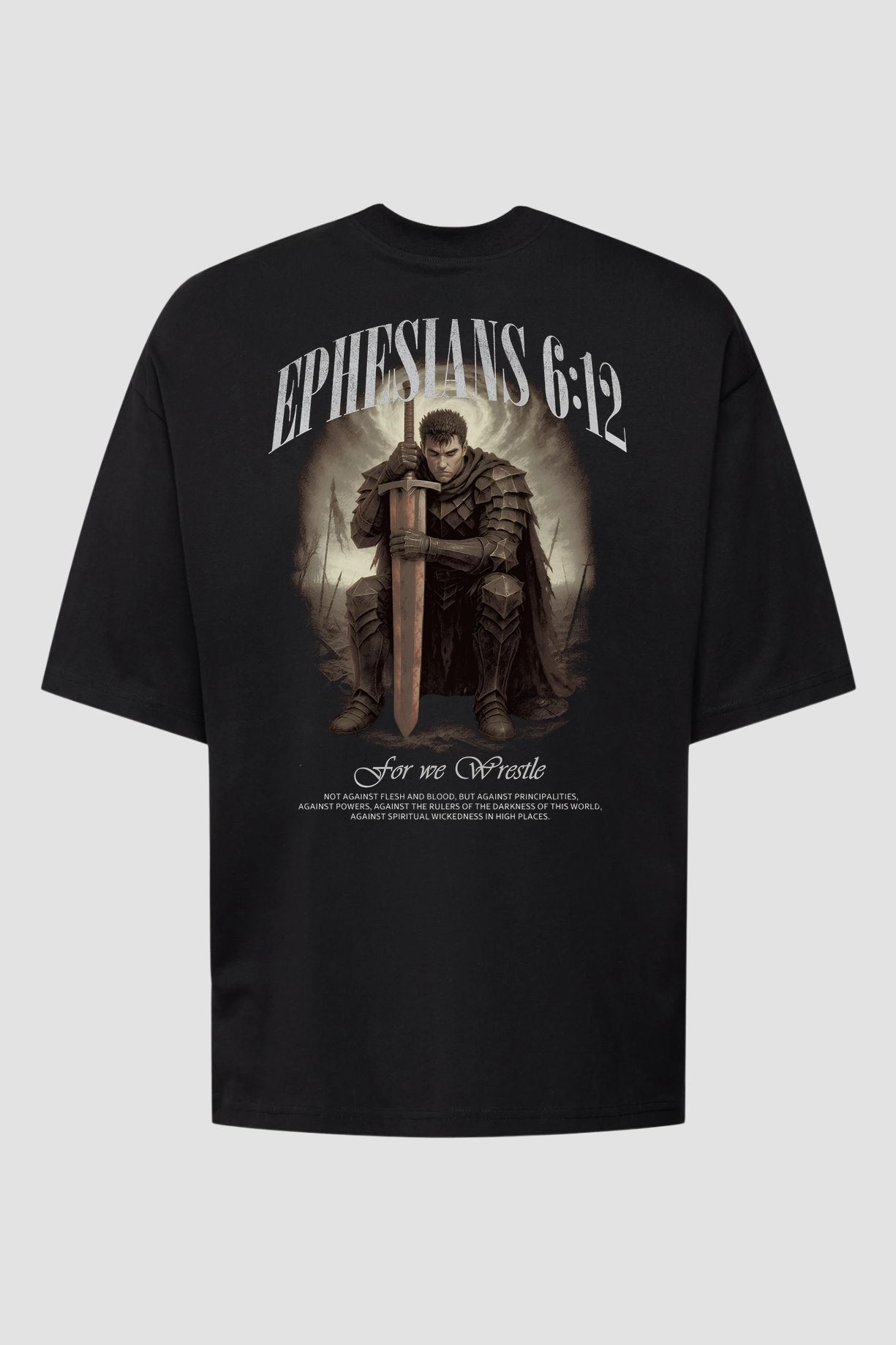 Oversized Suedine n. 35 - Ephesians 6:12