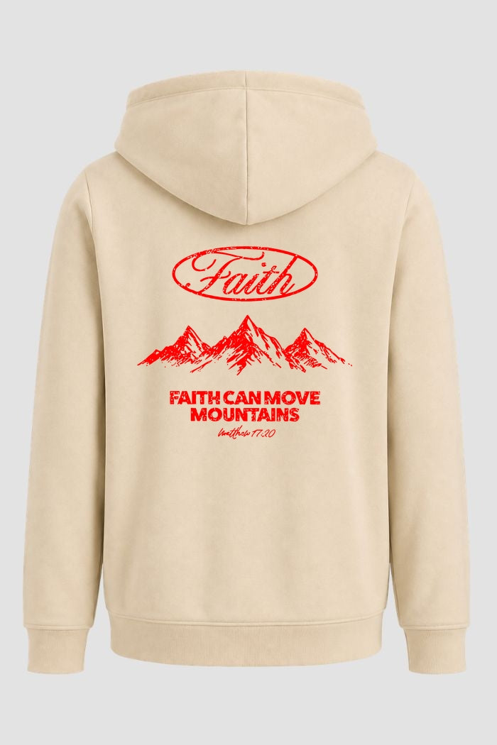 Moletom n. 39 - Faith Can Move Mountains
