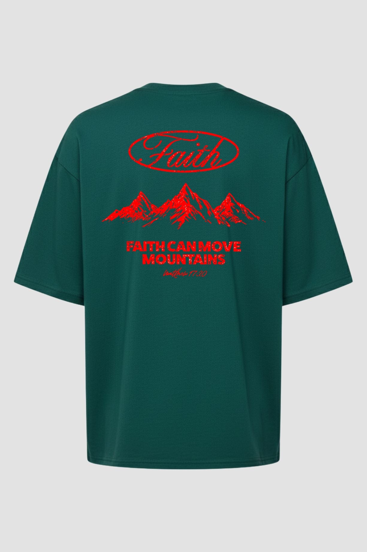 Oversized Suedine n. 39 - Faith Can Move Mountains