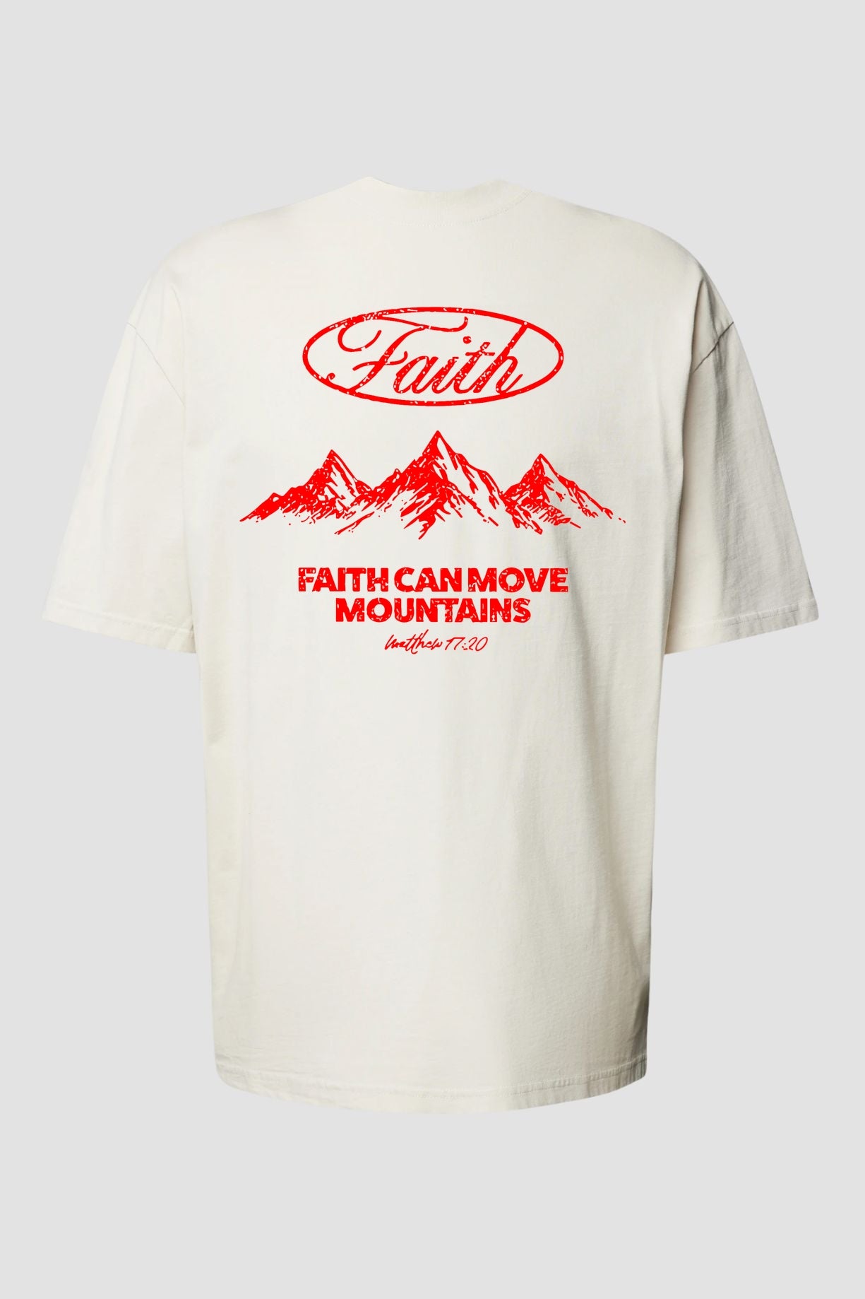 Oversized Suedine n. 39 - Faith Can Move Mountains