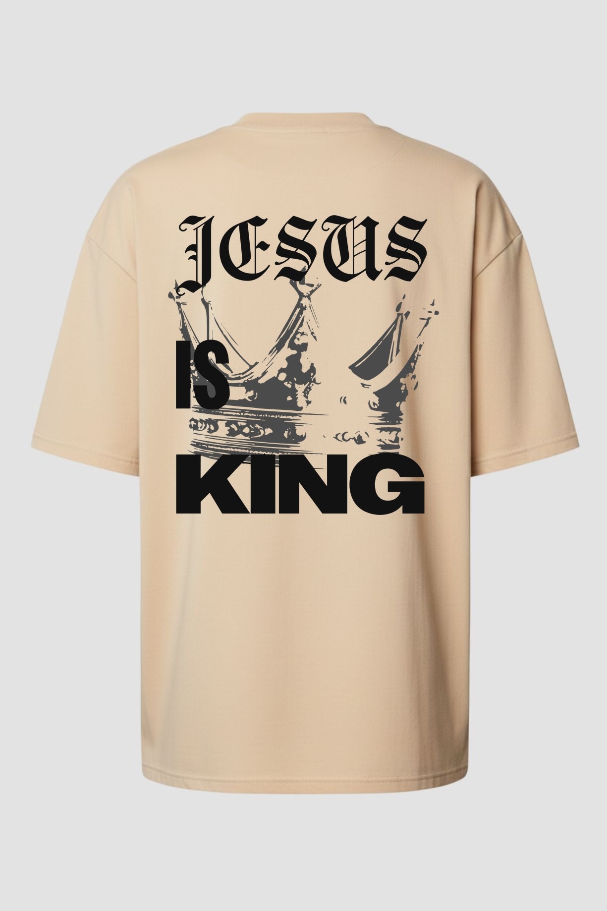 Oversized Suedine n. 3 - Jesus Is King Coroa