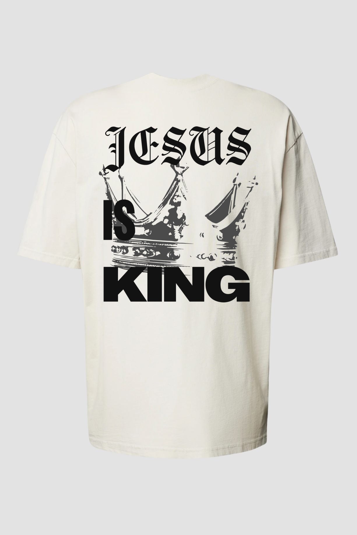 Oversized Suedine n. 3 - Jesus Is King Coroa