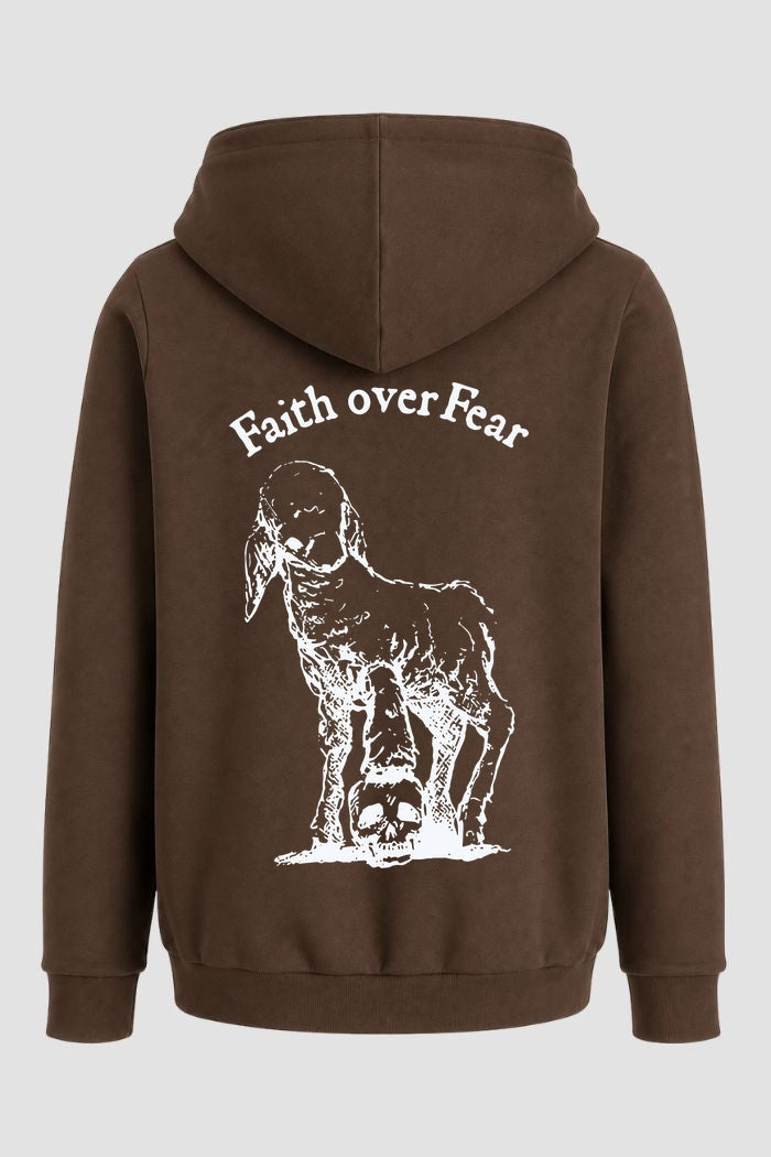 Moletom n. 44 - Faith Over Fear Lamb