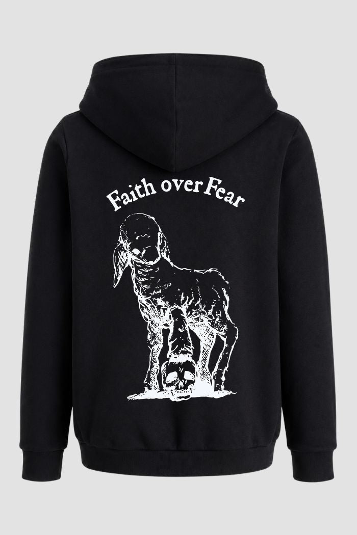 Moletom n. 44 - Faith Over Fear Lamb